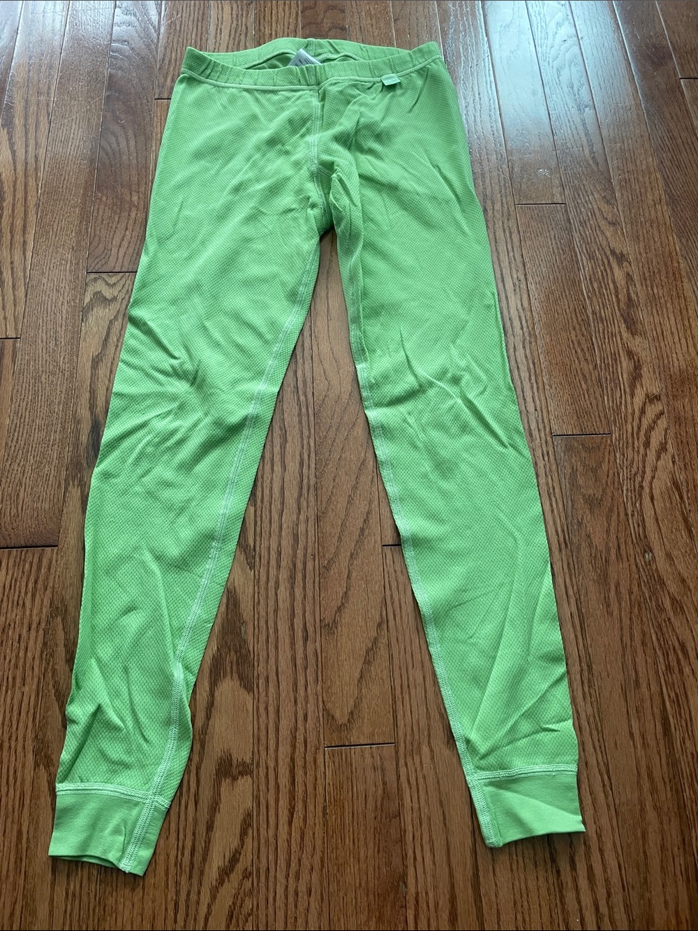 Helly Hansen HH Lifa Polypropylene Green Base Layer Thermal Legging Pants Sz S